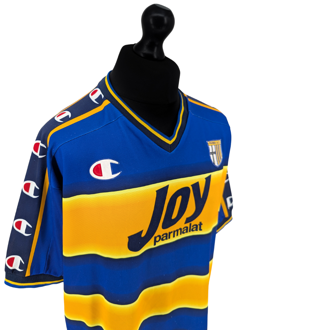 Parma home football shirt 2001/02 - (L)