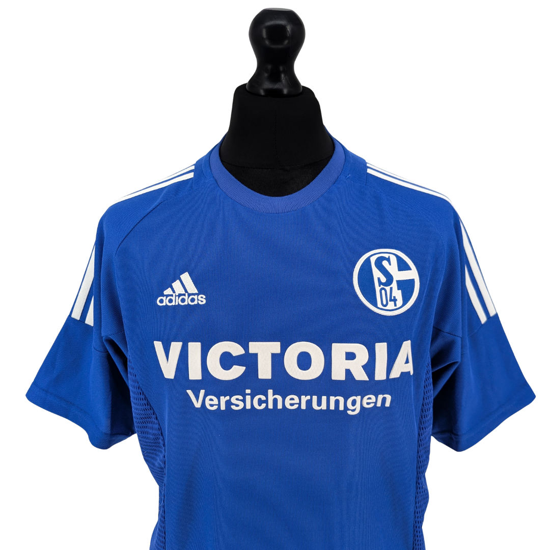 Schalke home football shirt 2002/04 - (M)