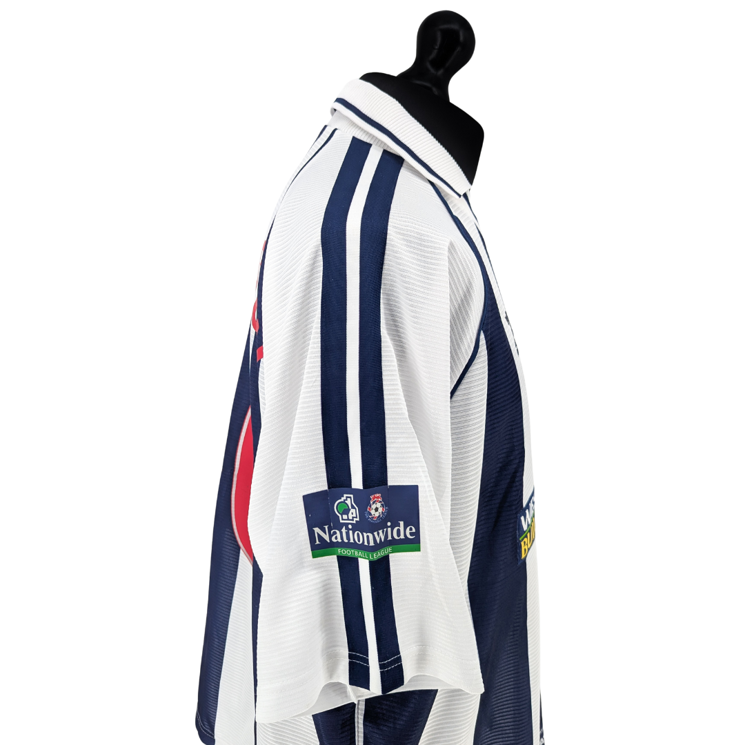 West Bromwich Albion signed home football shirt 1998/00 - (XXL)