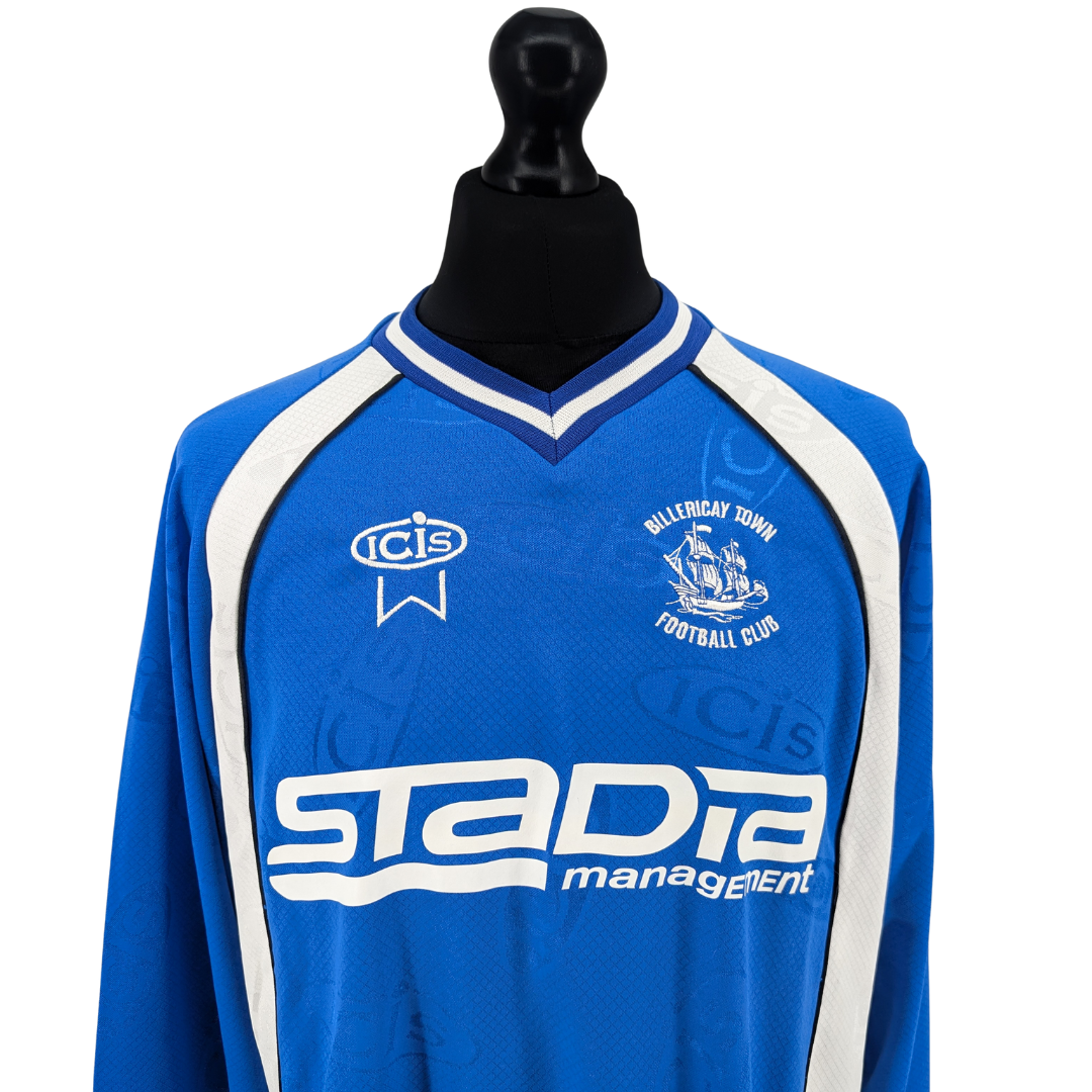 Billericay Town home football shirt 2003/04 - (L)