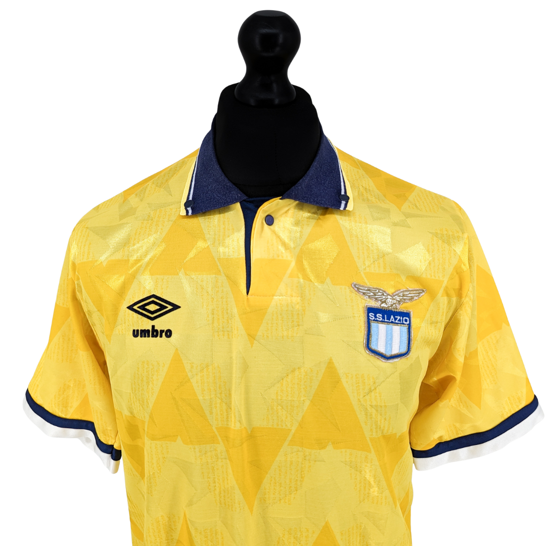 Lazio away football shirt 1989/91 - (M)