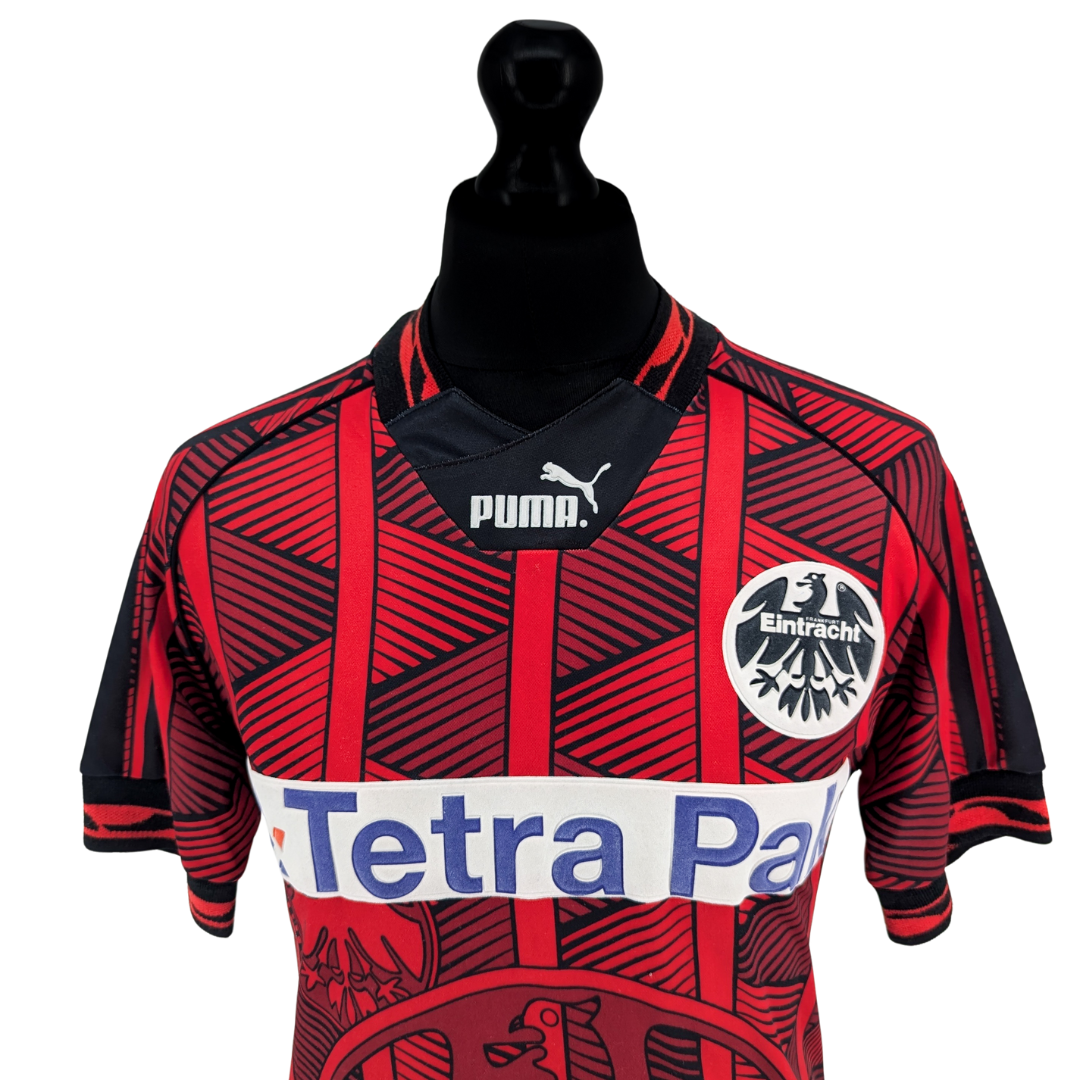 Eintracht Frankfurt home football shirt 1995/96 - (XS)