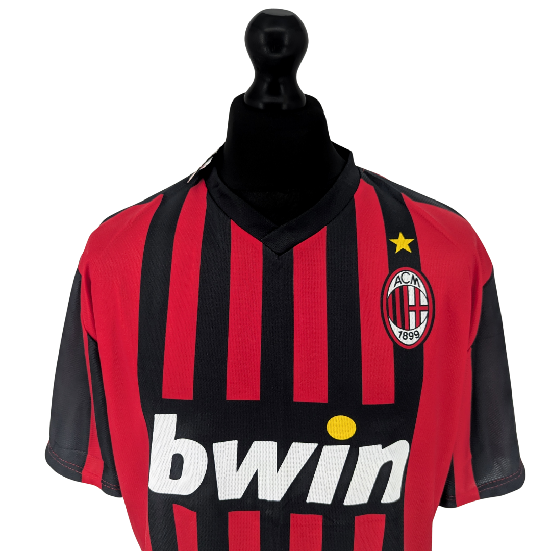 AC Milan home football shirt 2007/08 - (XL)