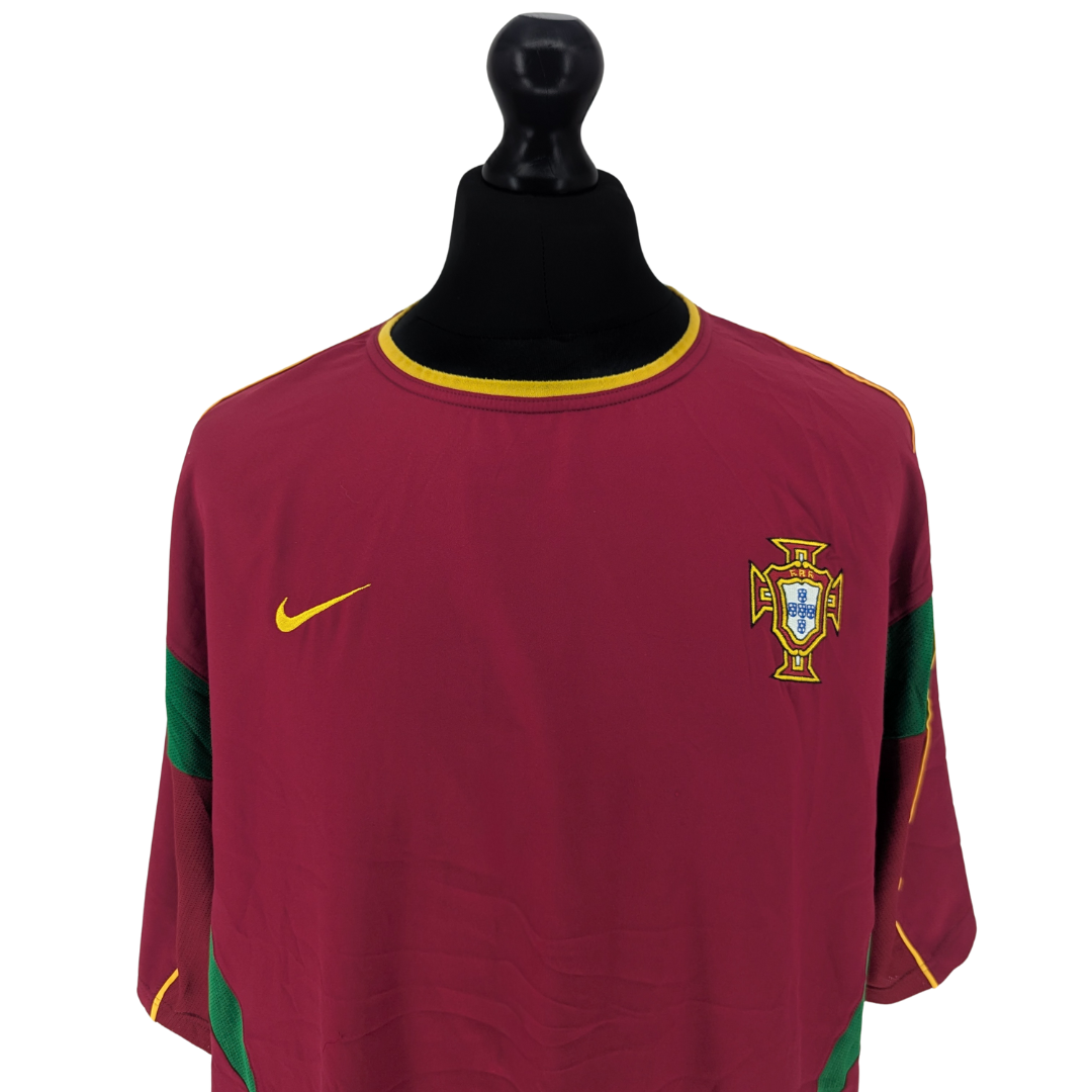 Portugal home football shirt 2002/04 - (XL)