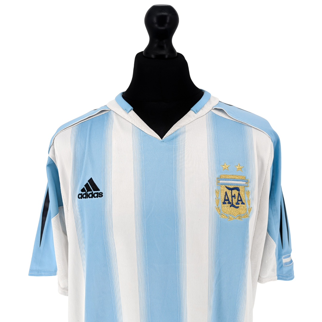 Argentina home football shirt 2004/05 - (XL)