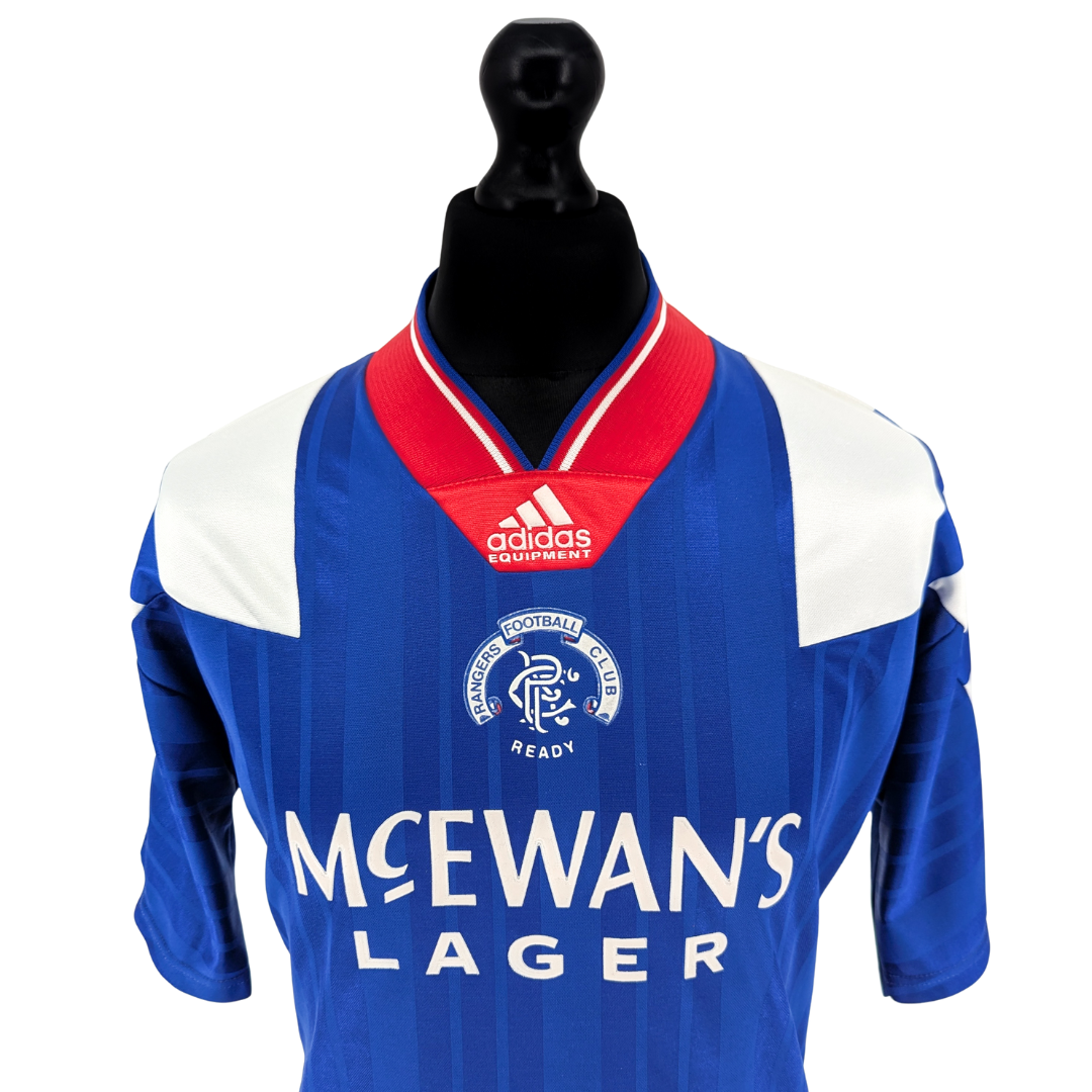 Rangers home football shirt 1992/94 - (M)