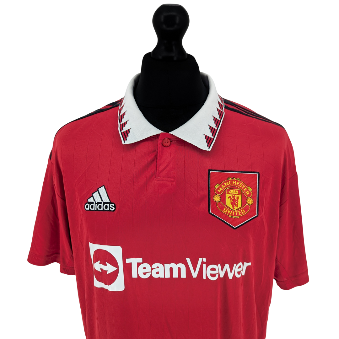 Manchester United home football shirt 2022/23 - (XL)