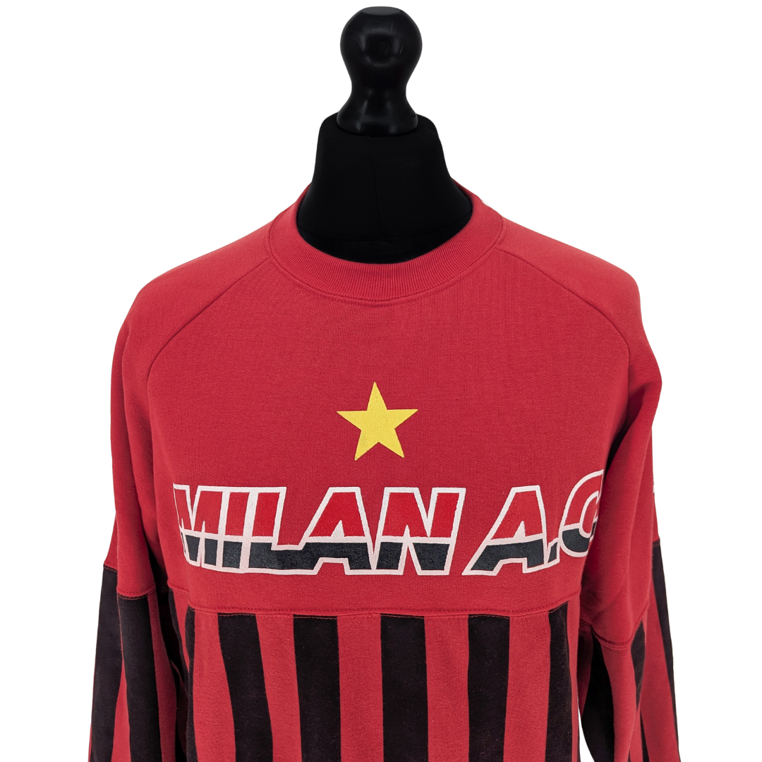 AC Milan football sweatshirt 1990/91 - (L)
