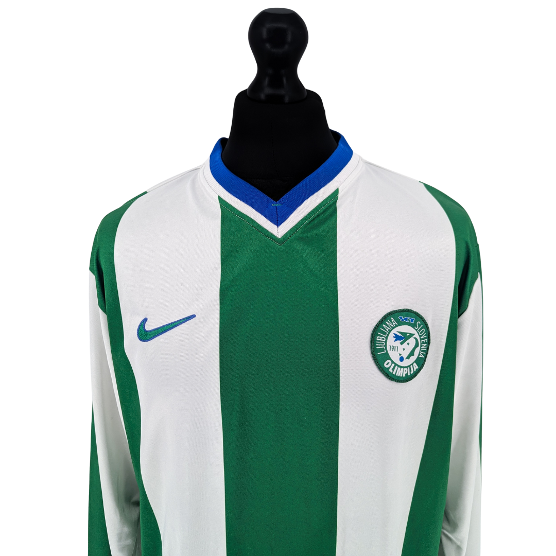 Olimpija Ljubljana home football shirt 1999/00 - (XL)