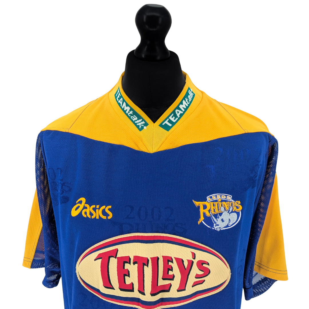 Leeds Rhinos home rugby shirt 2002 - (L)