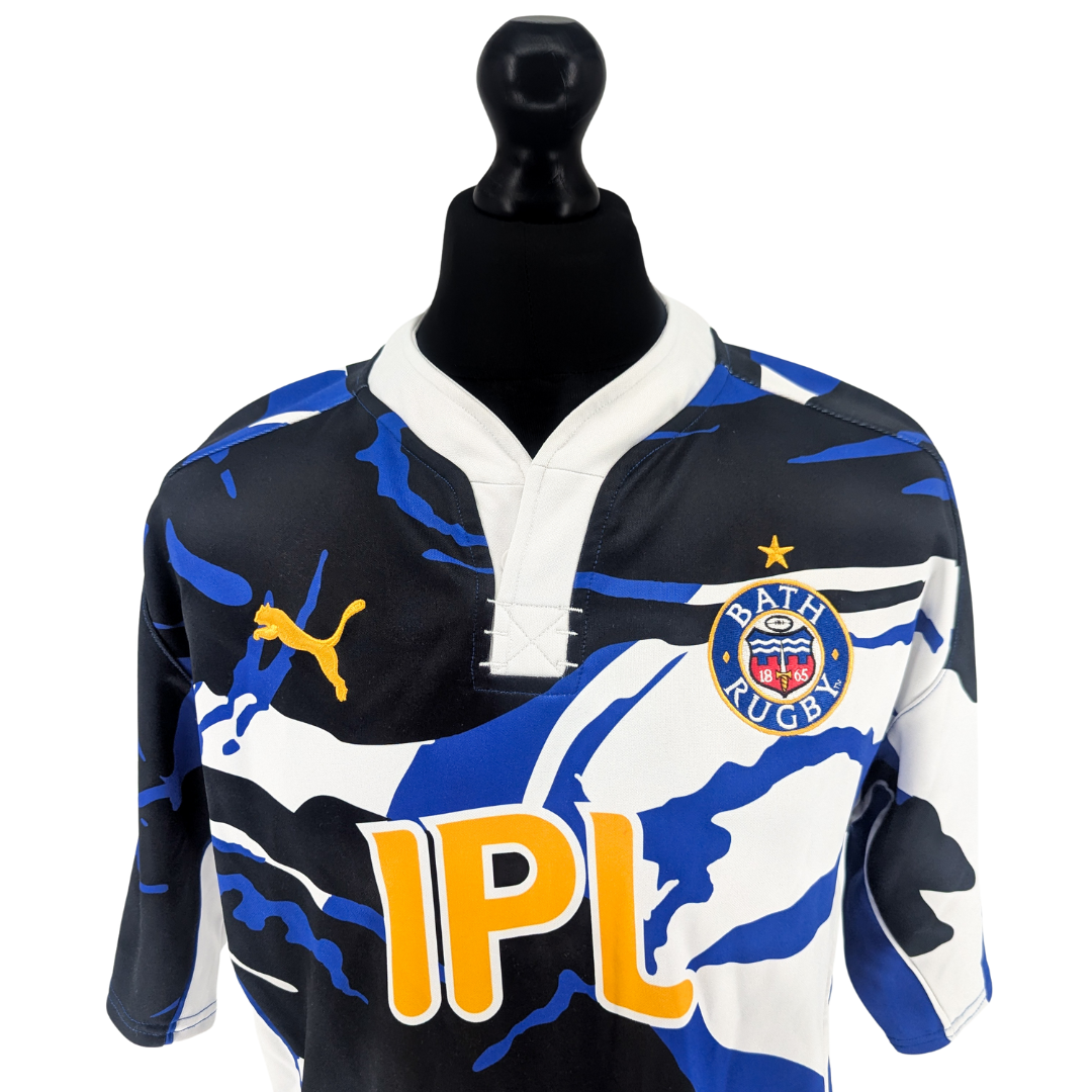 Bath home rugby home shirt 2009/10 - (L)