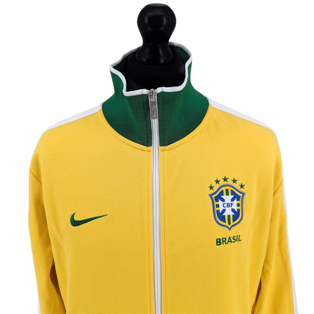 Brazil training football jacket 2010/11 - (XL)