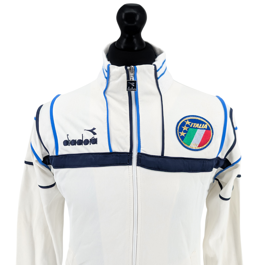 Italy training football jacket 1986/90 - (S)