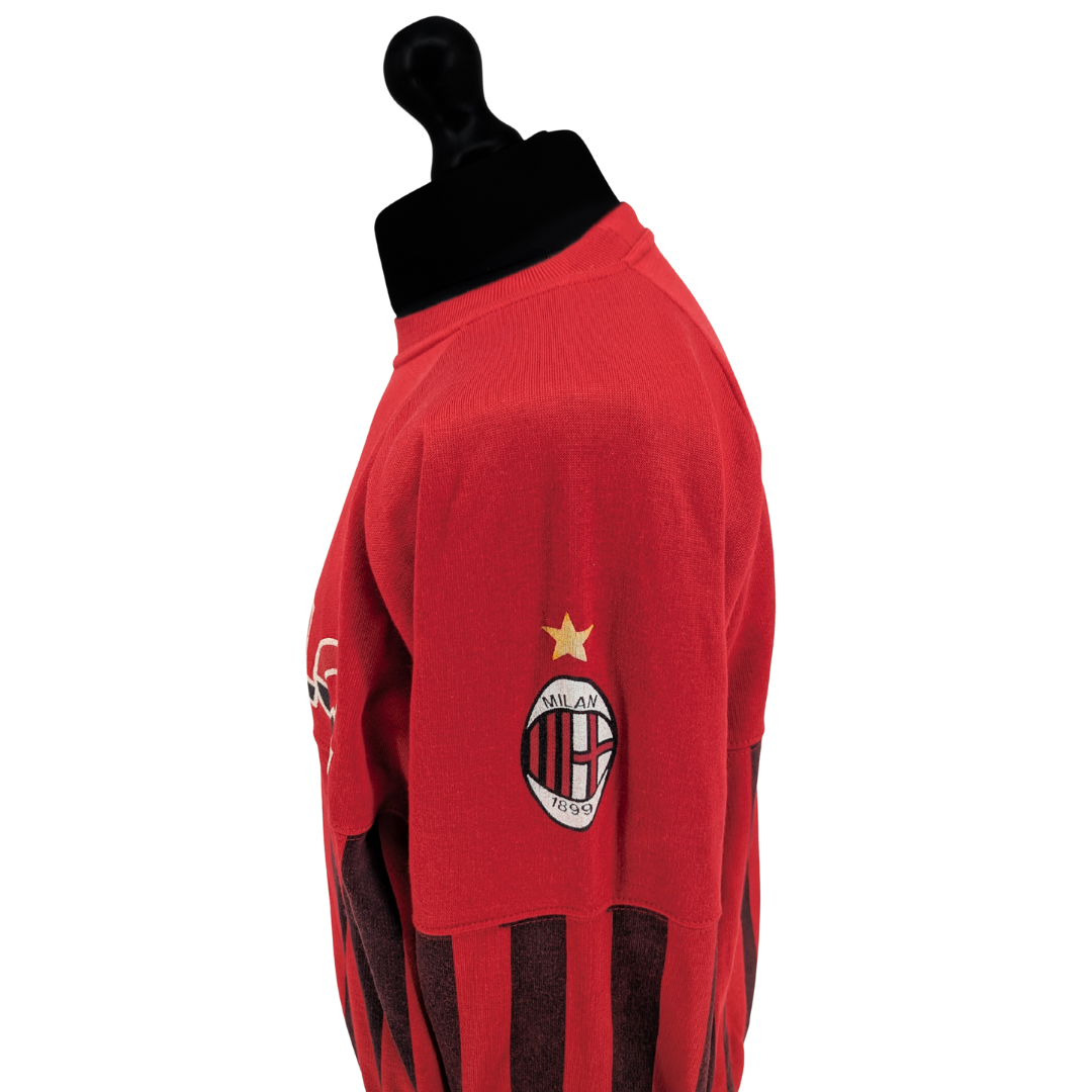 AC Milan football sweatshirt 1990/91 - (M)