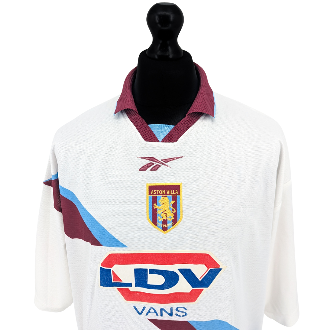 Aston Villa away football shirt 1999/00 - (L)