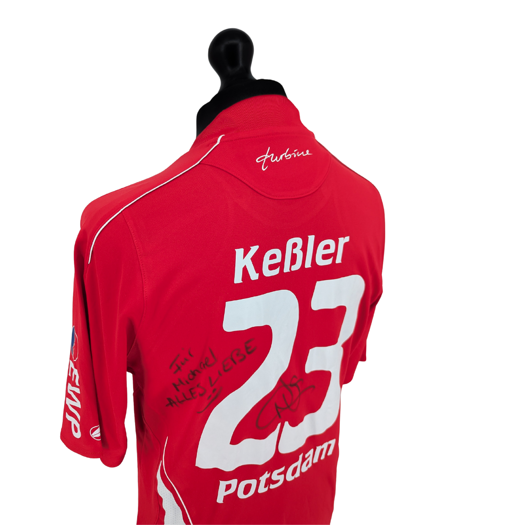 Turbine Potsdam signed away football shirt 2009/10 - (W(L))