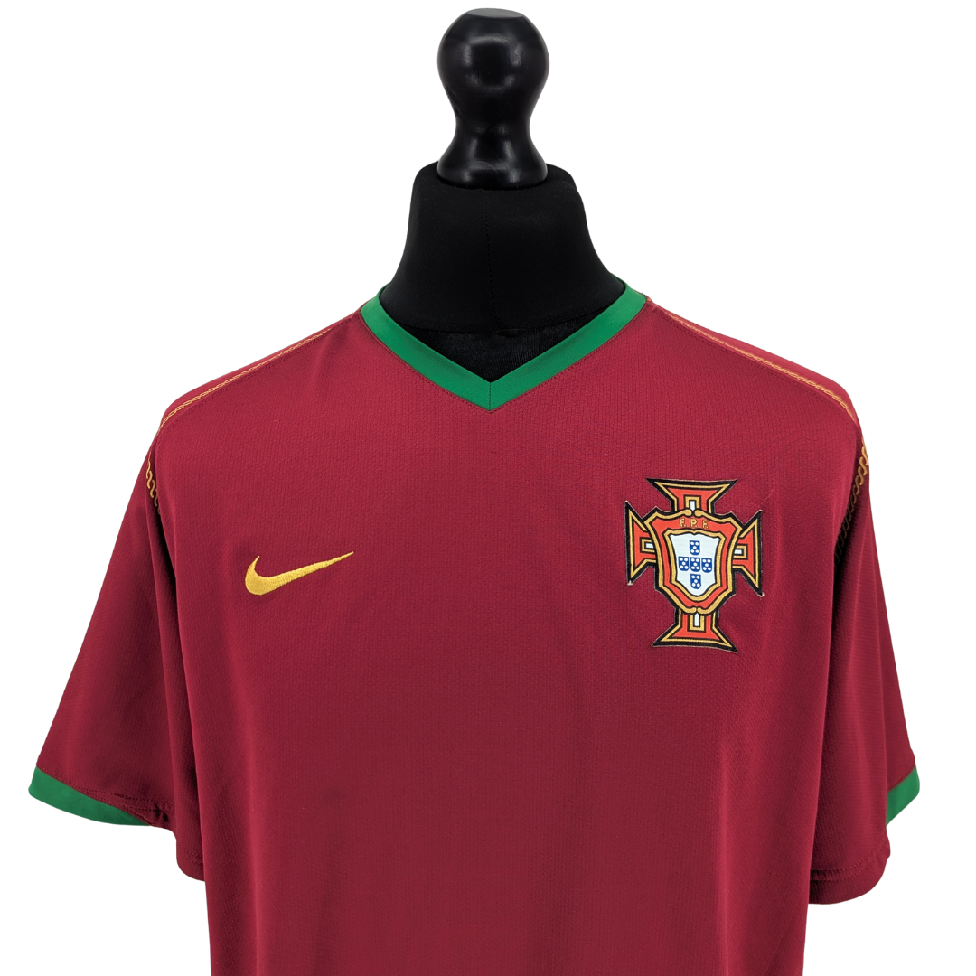 Portugal home football shirt 2006/08 - (XL)
