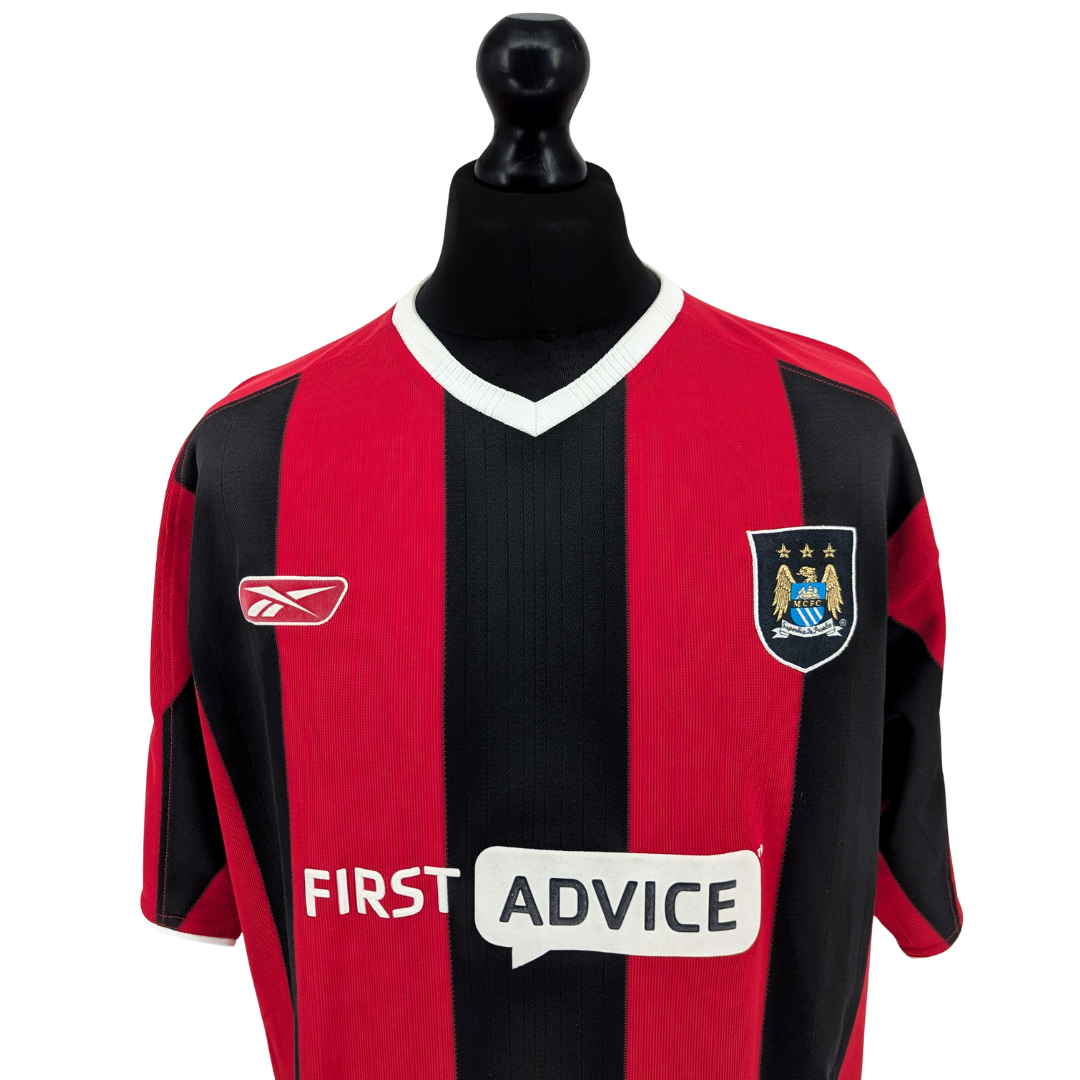 Manchester City away football shirt 2003/05 - (XXL)