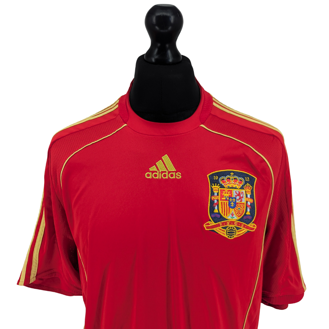 Spain home football shirt 2008/10 - (XL)