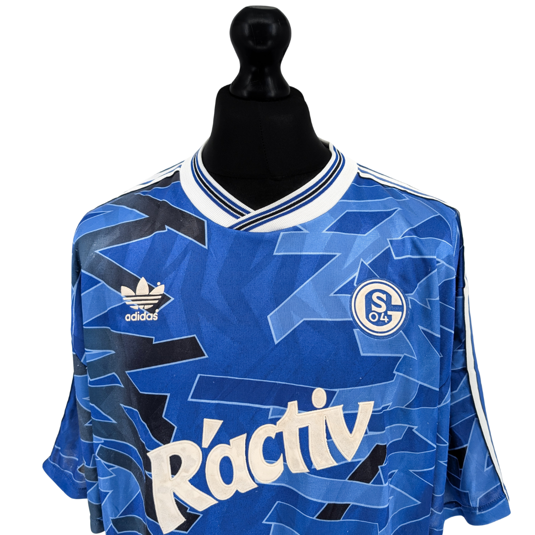 Schalke home football shirt 1992/93 - (XL)