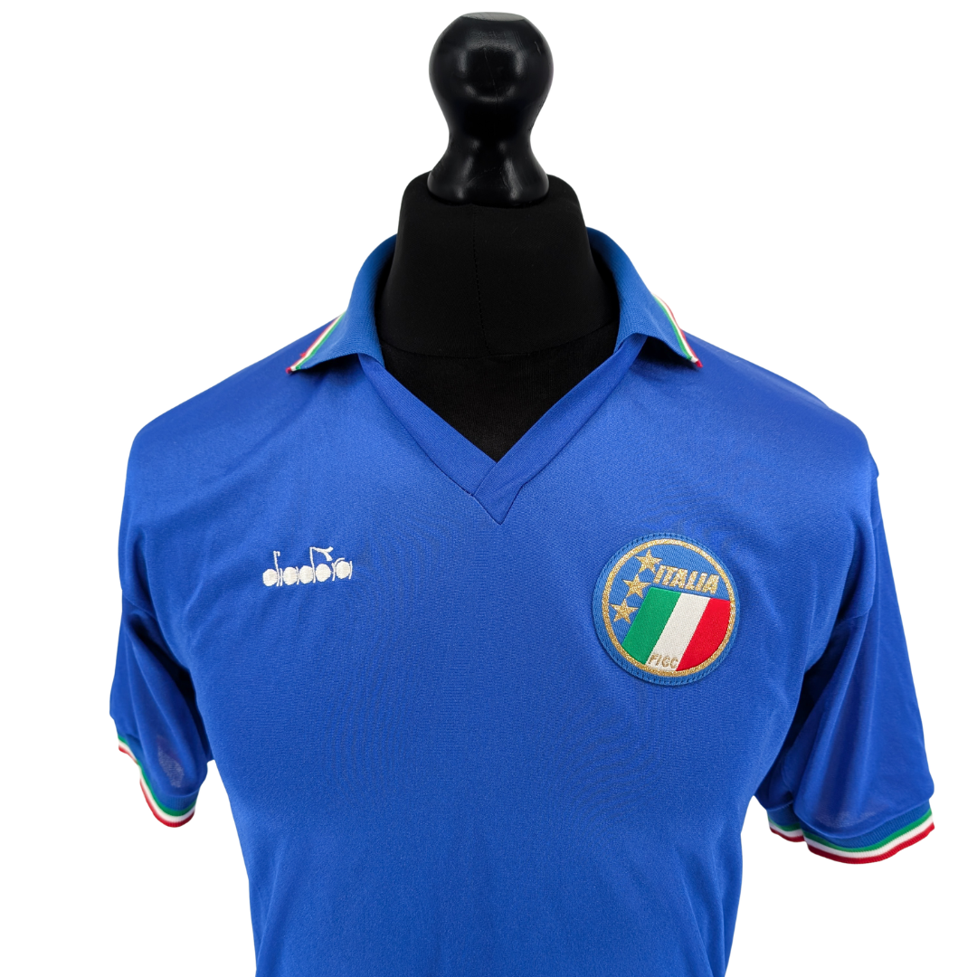 Italy home football shirt 1986/90 - (M)
