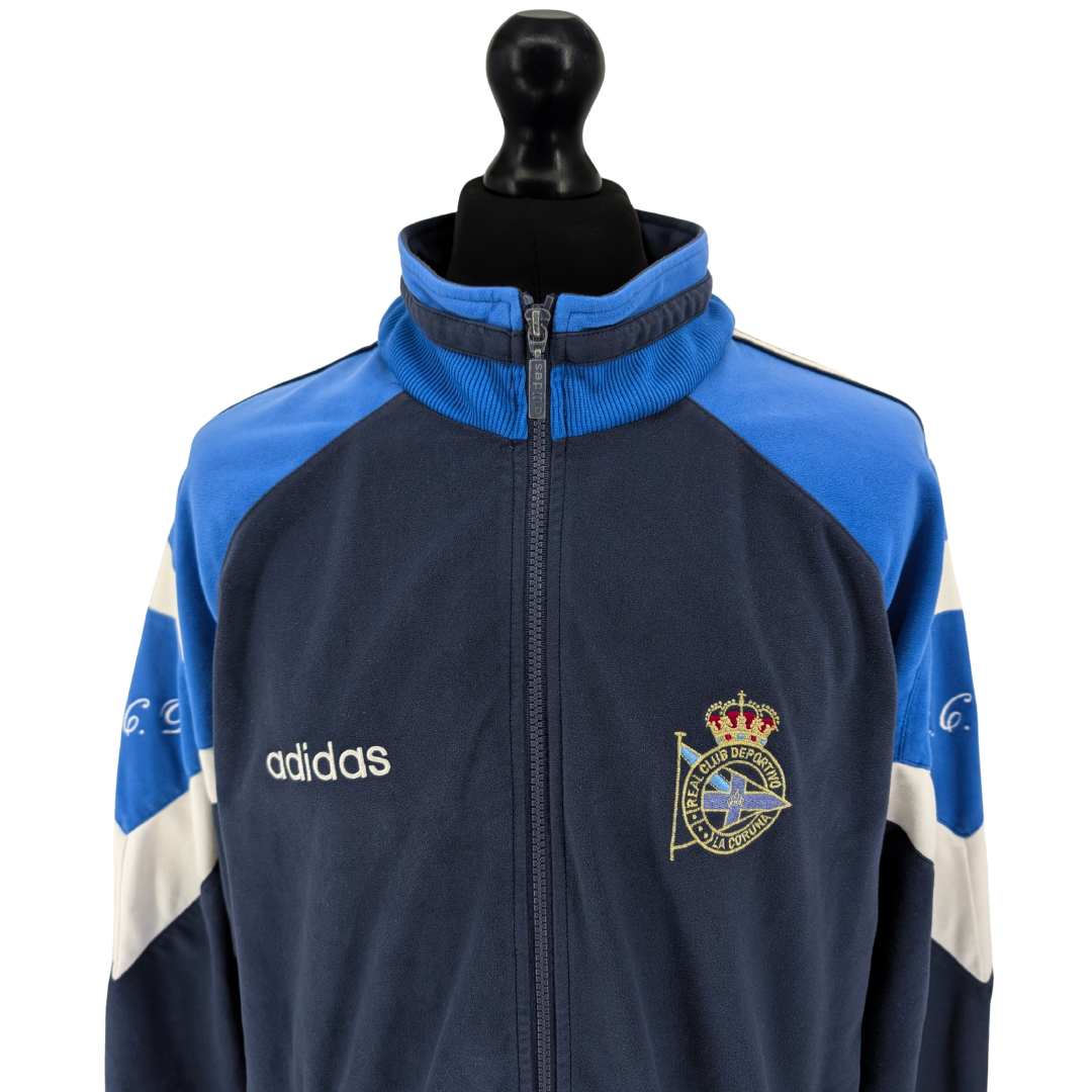 Deportivo La Coruna training football jacket 1997/98 - (L)