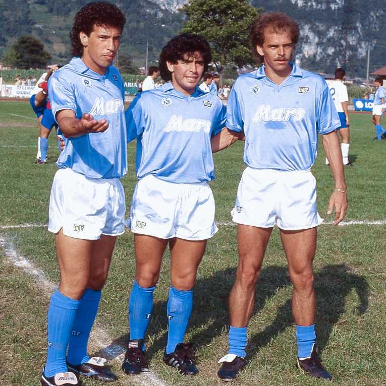 Napoli home football shirt 1988/89