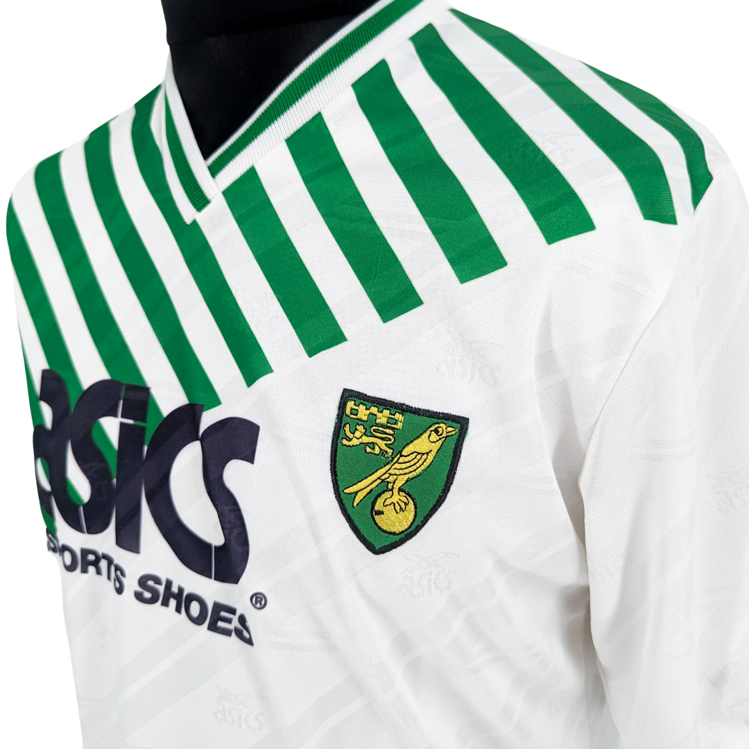 Norwich City away football shirt 1989/92