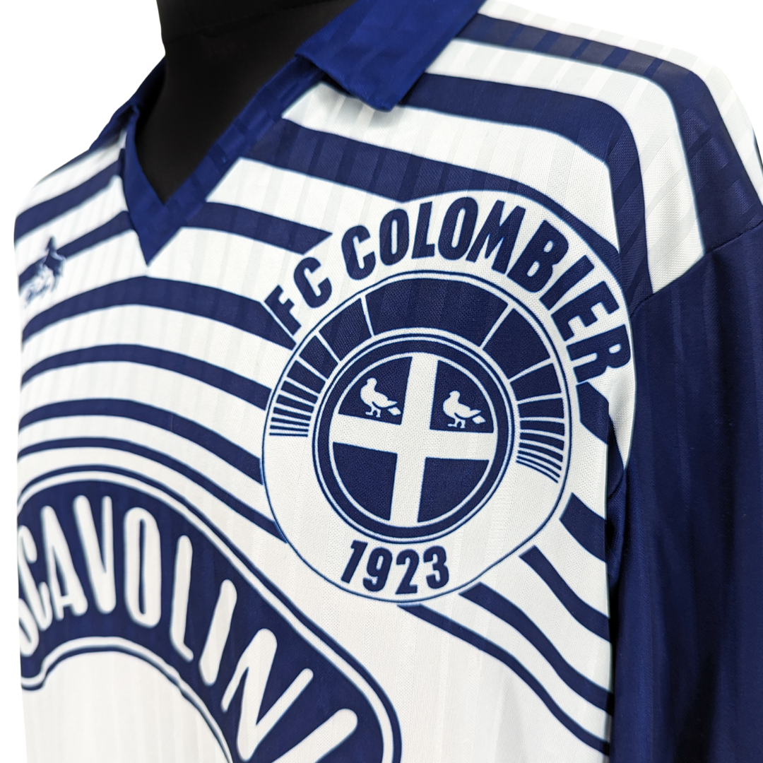 FC Colombier away football shirt 1990/92