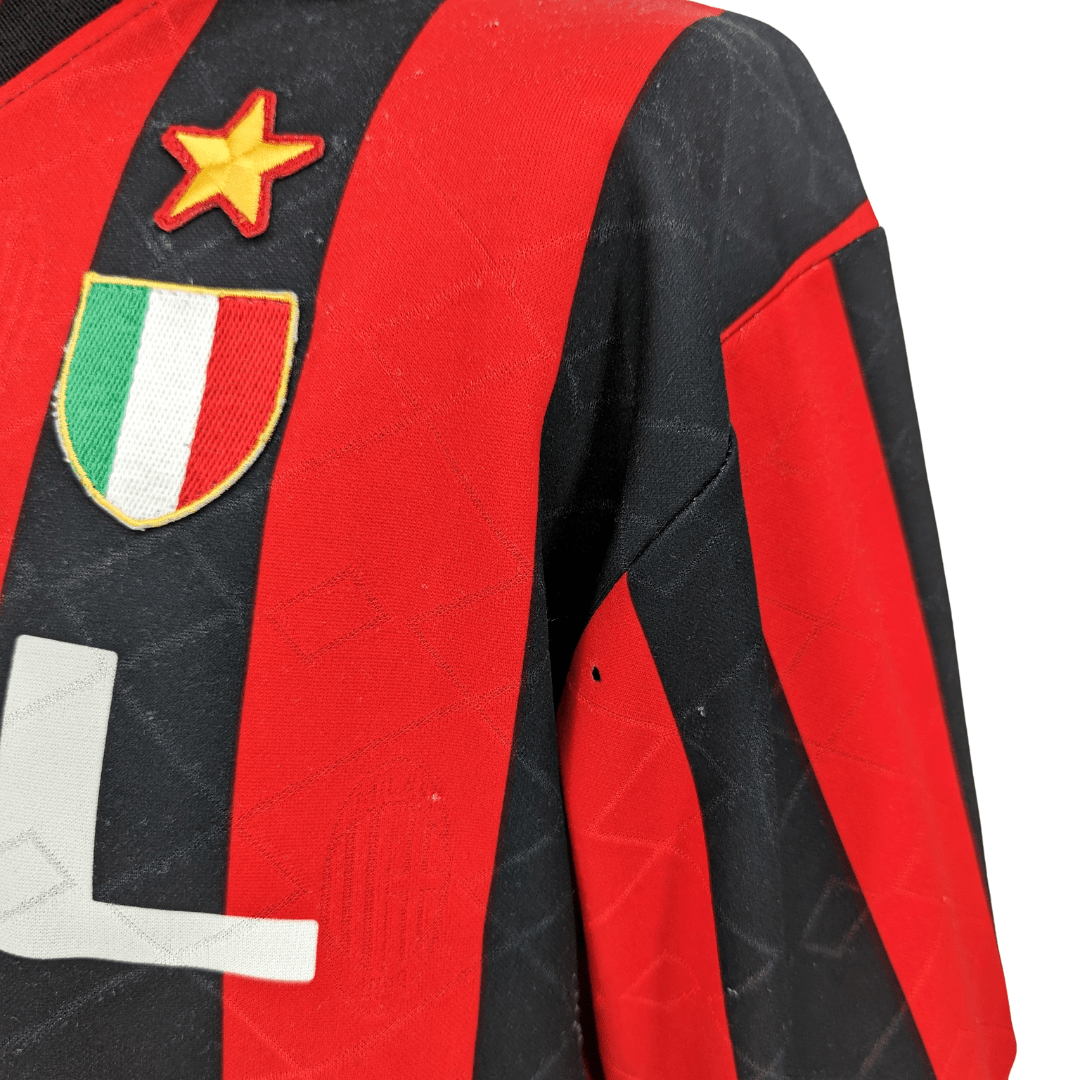 AC Milan european home football shirt 1994/95 - TSPN CalcioAC Milan european home football shirt 1994/95TSPN Calcio