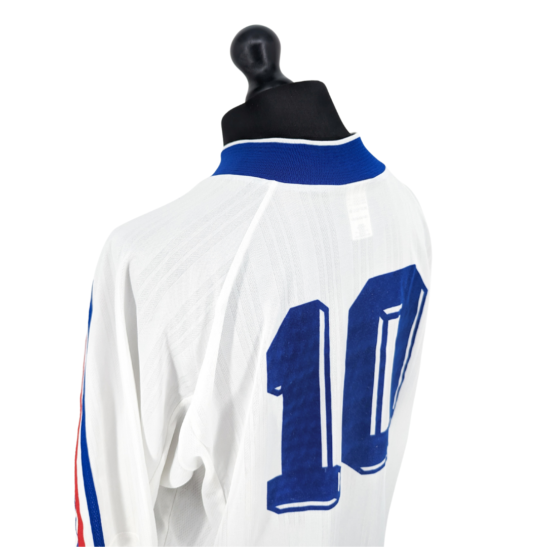 France U18 away football shirt 1998/99