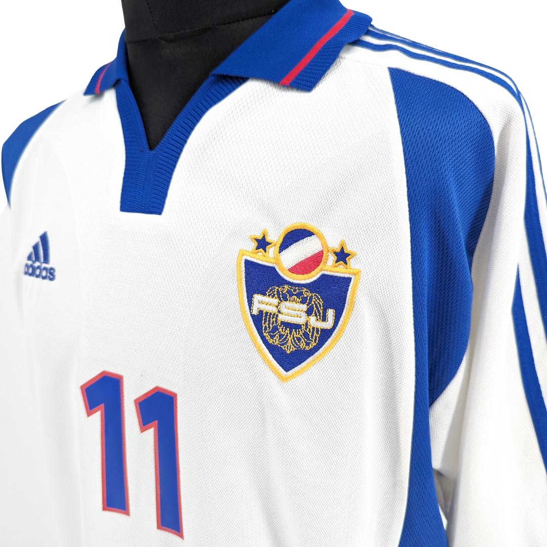 Yugoslavia away football shirt 2000/01