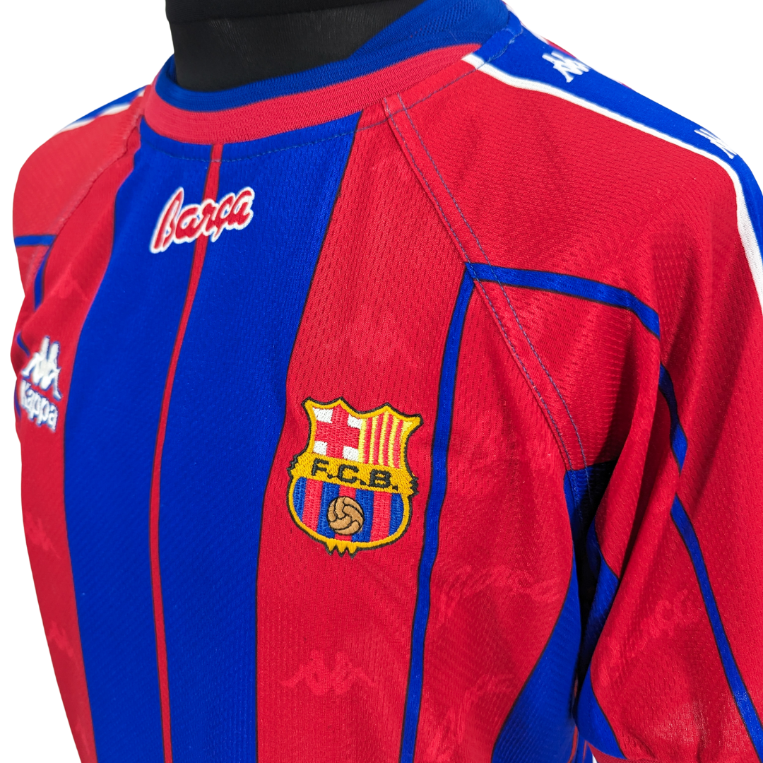 Barcelona home football shirt 1997/98