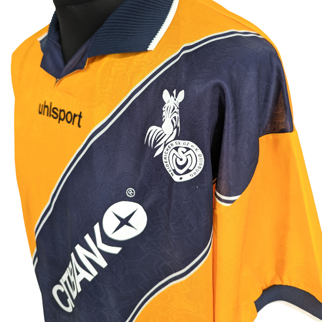 Duisburg away football shirt 2000/02