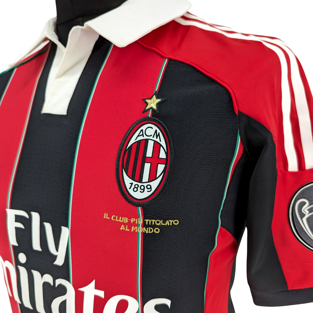 AC Milan signed home football shirt 2012/13