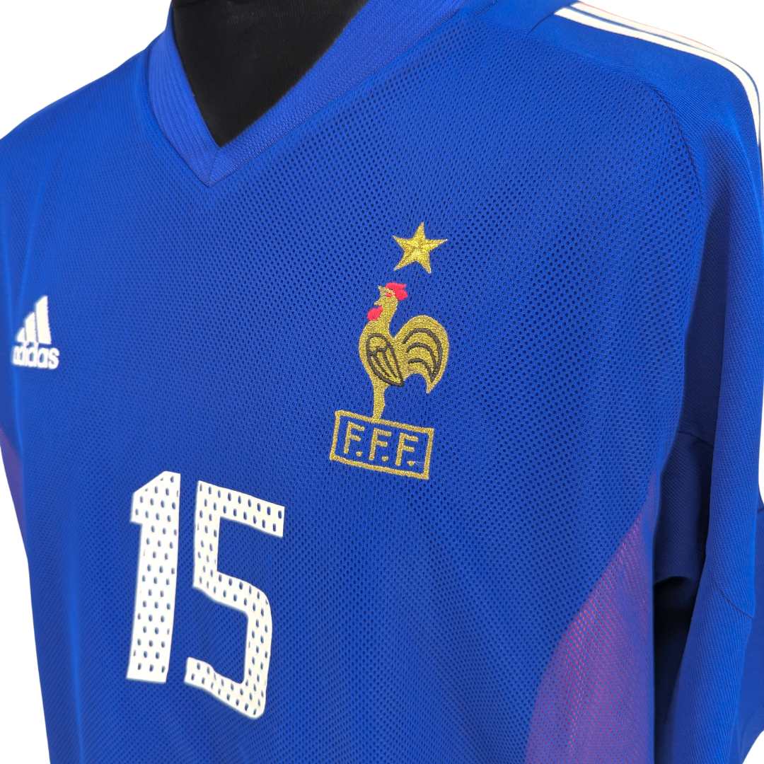 France home football shirt 2002/04