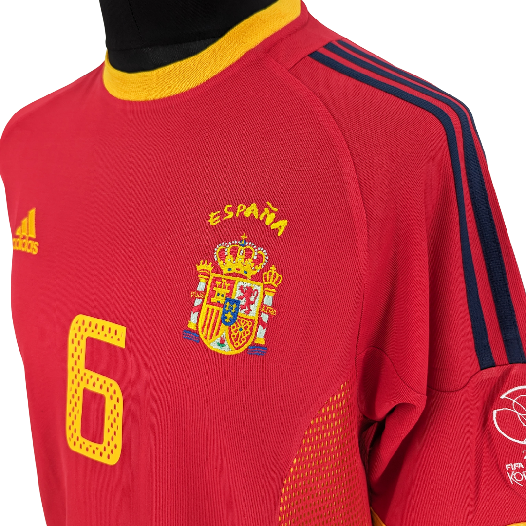 Spain home football shirt 2002/04