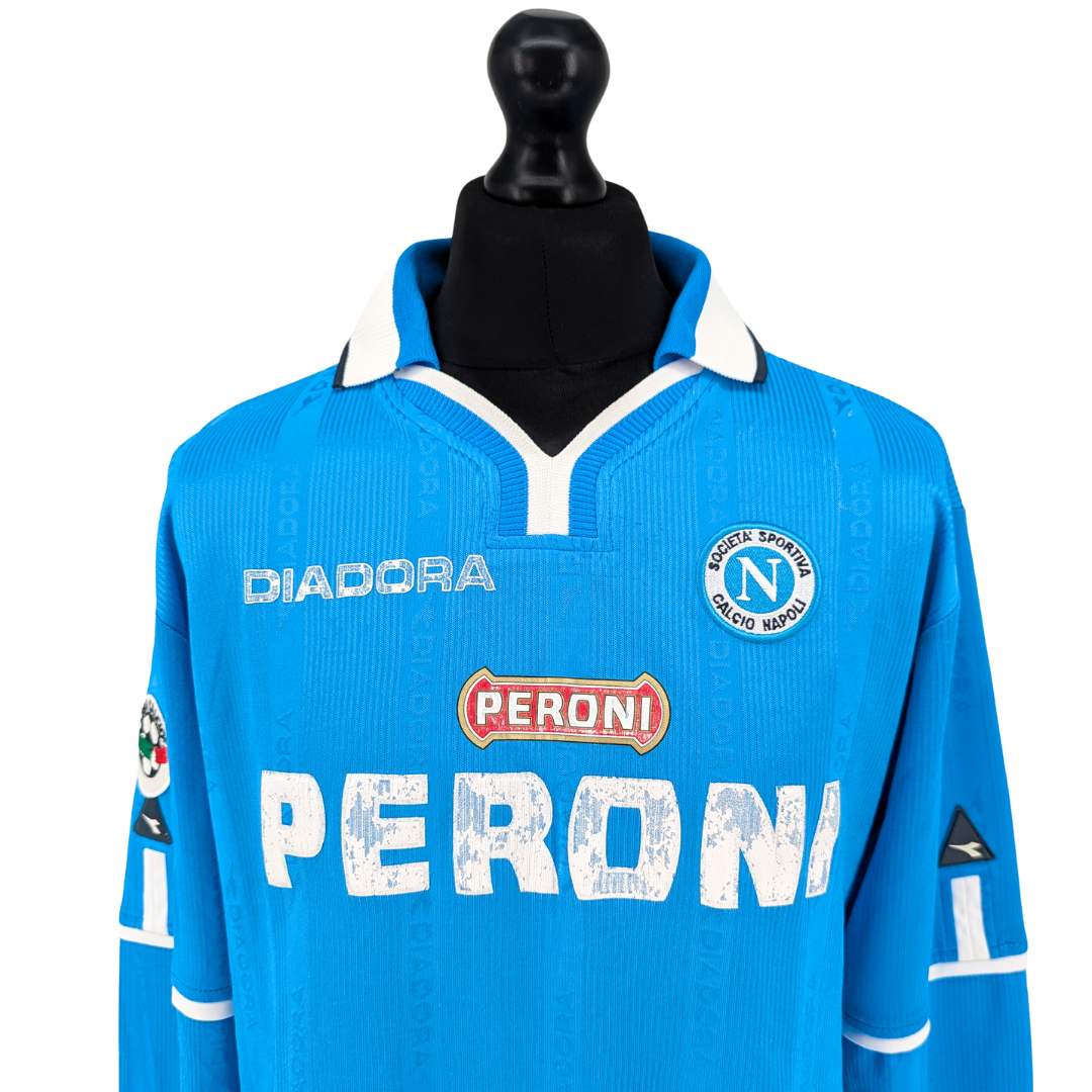 Napoli home football shirt 2001/02