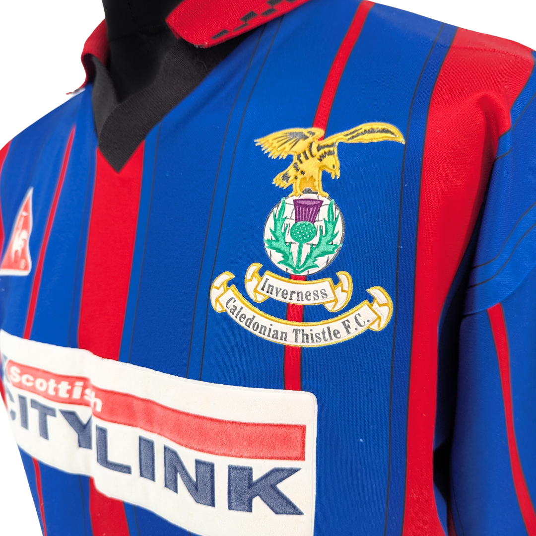 Inverness Caledonian Thistle home football shirt 1996/97