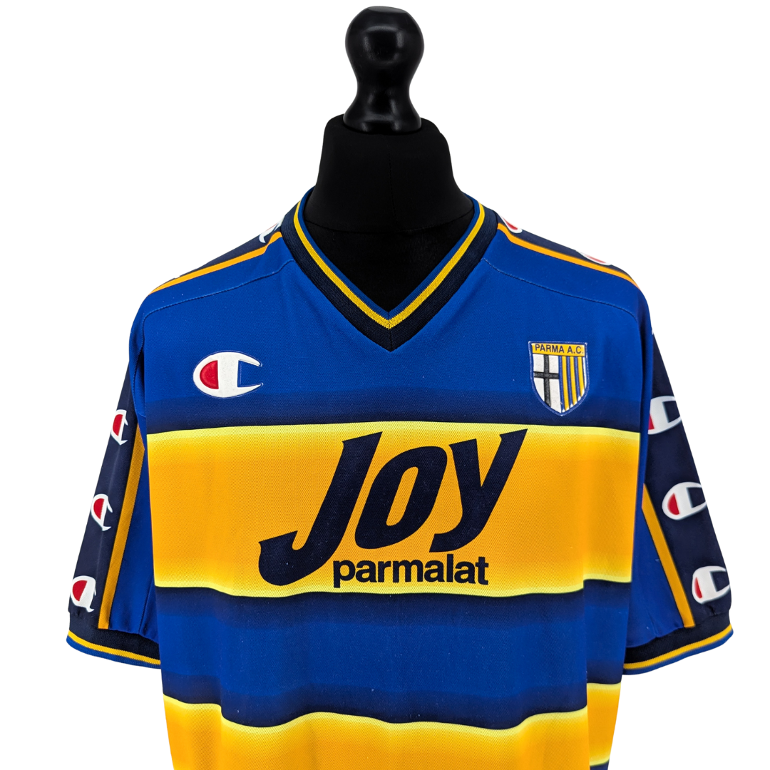 Parma home football shirt 2001/02 - (L)