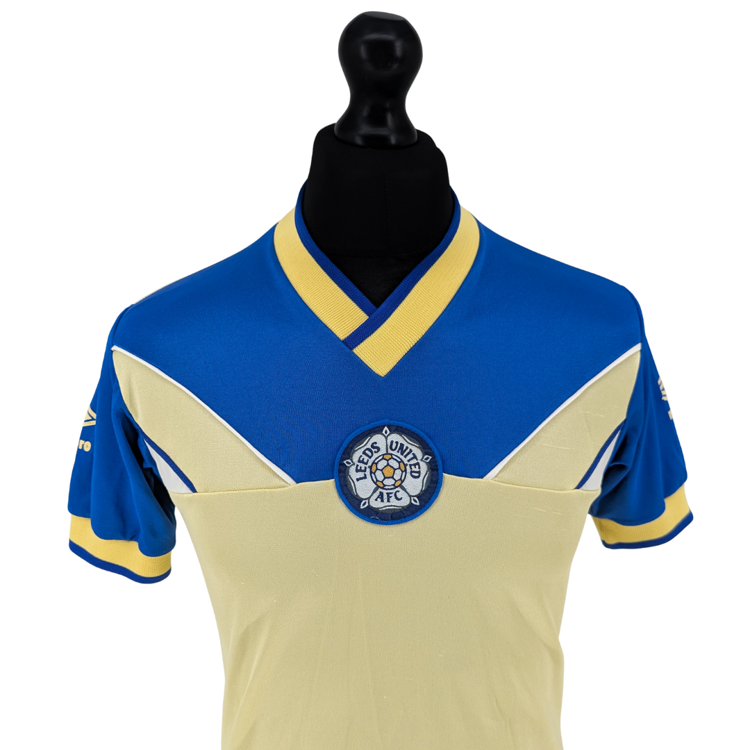 Leeds United away football shirt 1986/88 - (S)