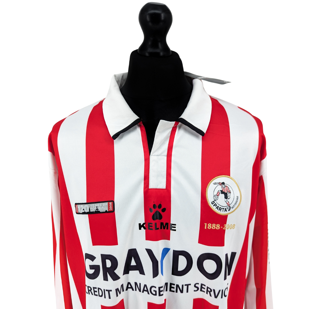 Sparta Rotterdam home football shirt 2008/09 - (XXL)