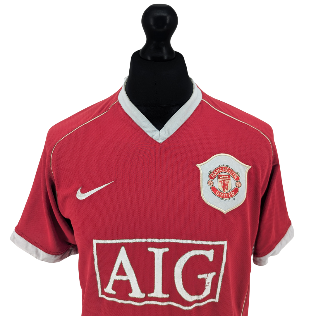 Manchester United home football shirt 2006/07 - (M)