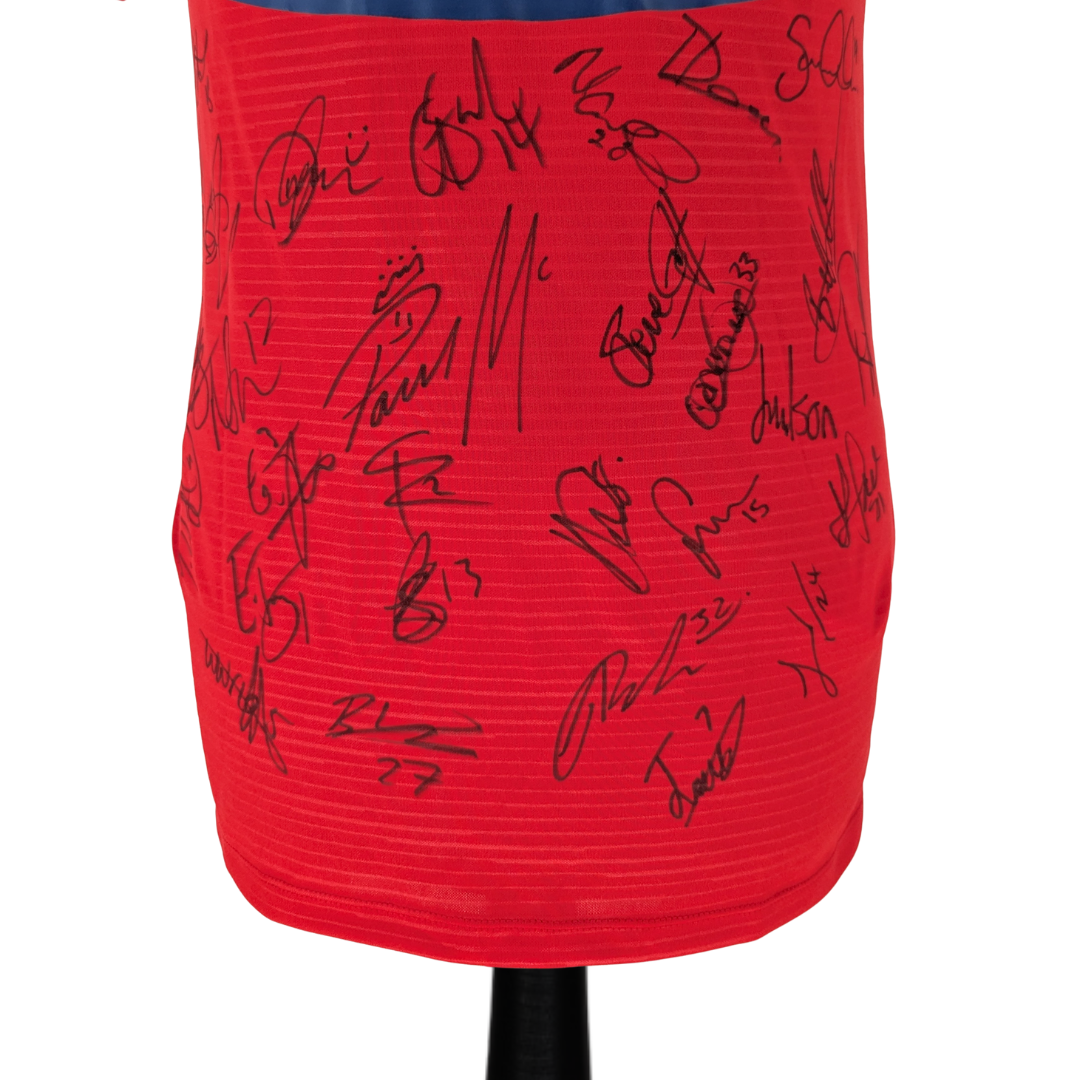 Dagenham & Redbridge signed home football shirt 2020/21 - (S)