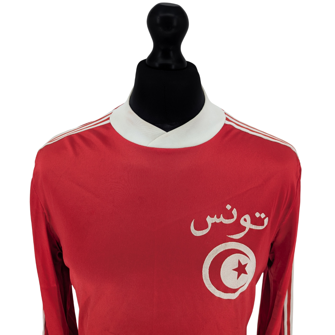 Tunisia home football shirt 1977/78 - (L)