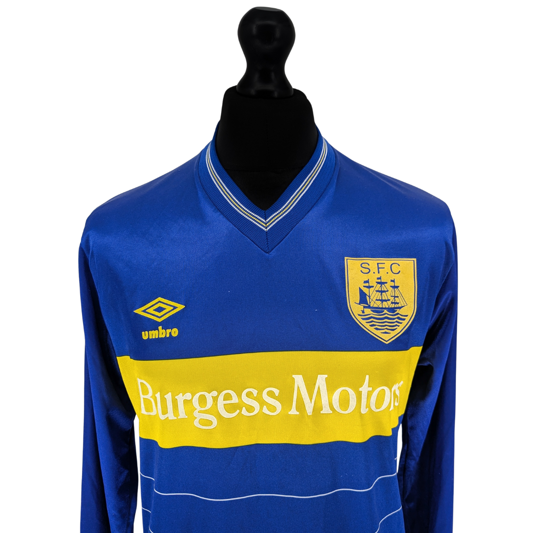 Stranraer home football shirt 1985/88 - (L)