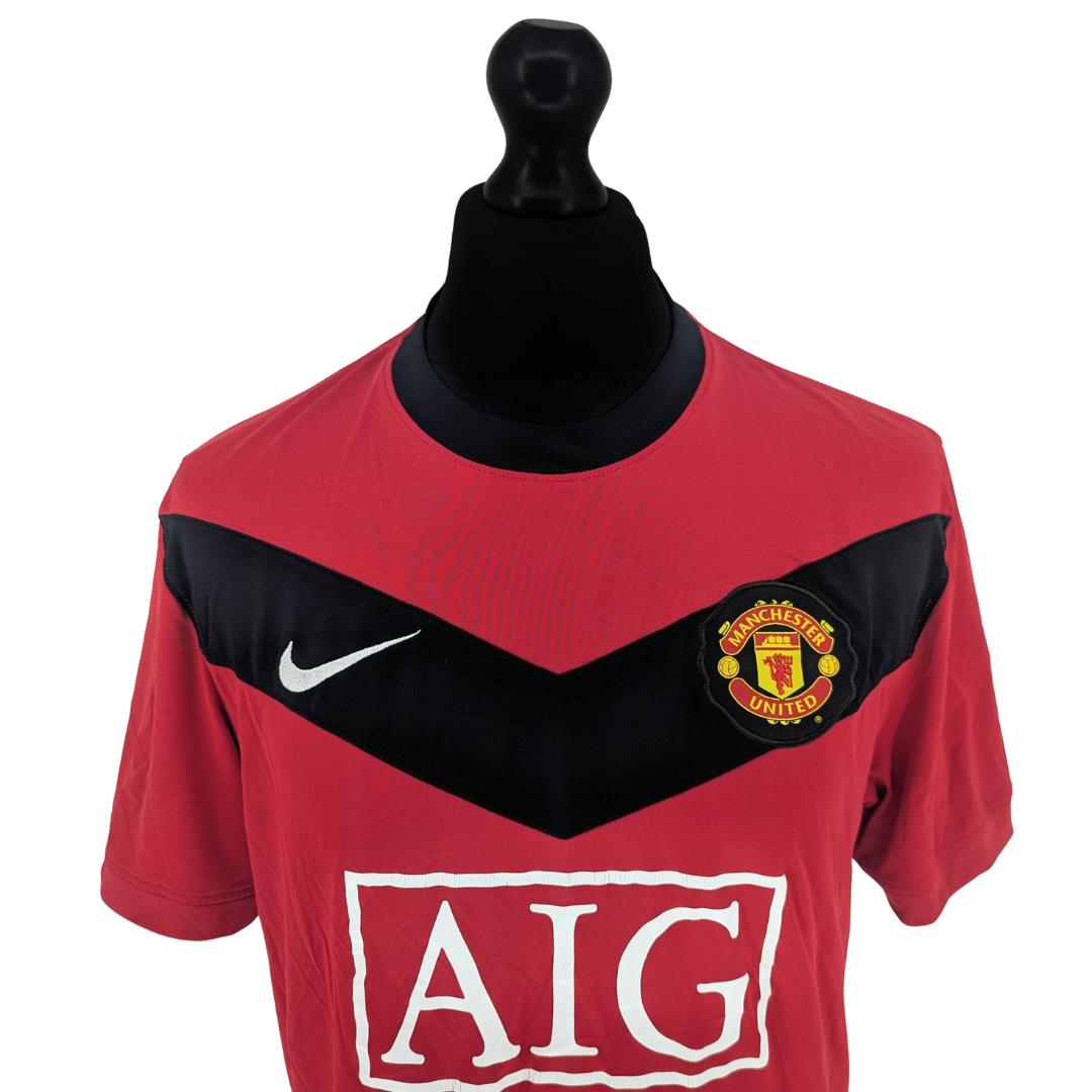 Manchester United home football shirt 2009/10 - (L)