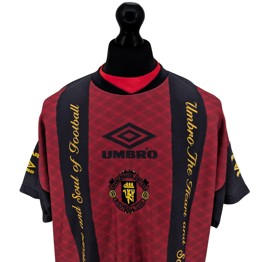 Manchester United training football shirt 1994/96 -  (L)