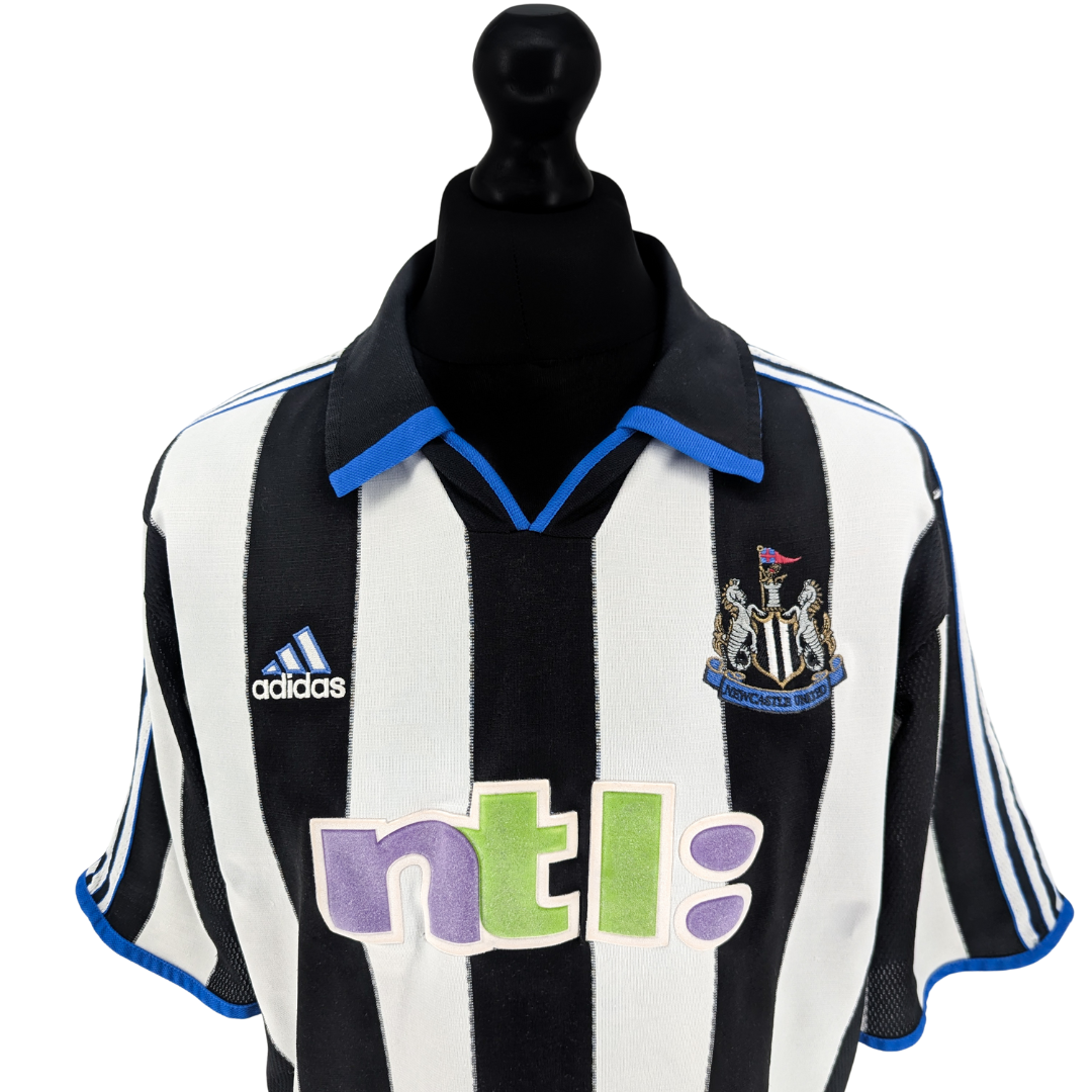 Newcastle United home football shirt 2000/01 - (XL)