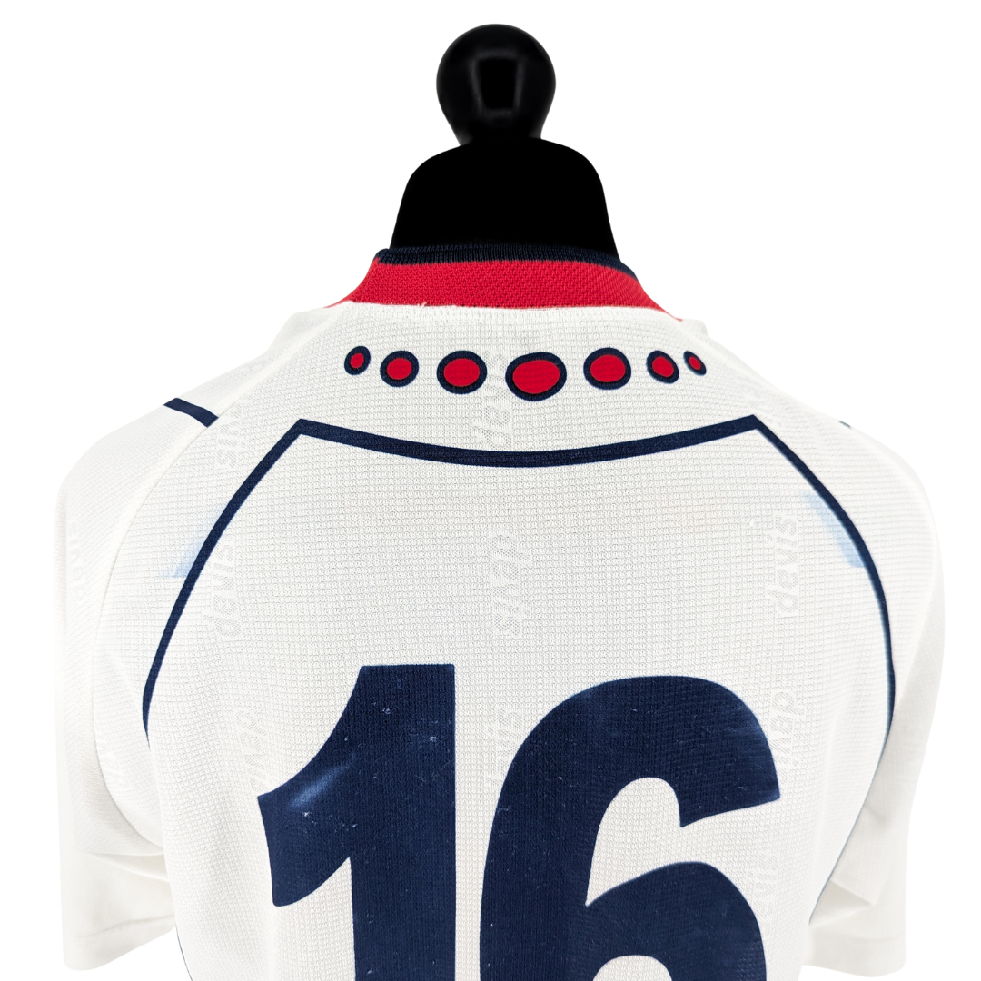 Crotone signed Serie C1 Playoffs away football shirt 2003/04 - (XL)